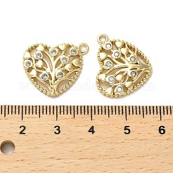 Латунные микро проложить кубического циркония подвески&nbsp;KK-K355-09G