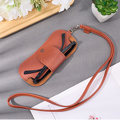 1 шт. Футляры для очков из искусственной кожи&nbsp;AJEW-CN0005-52A