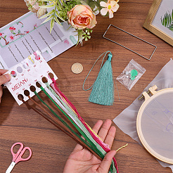 Стартовый набор для вышивки закладок своими руками&nbsp;DIY-WH20816-004A