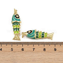 Латунь эмаль подвески&nbsp;KK-L241-23G