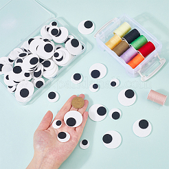 60 пара фетровых кабошонов 3 стилей&nbsp;DIY-PH0033-22