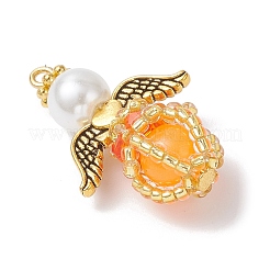 Подвески из стеклянных бусин и стеклянных бусин ручной работы&nbsp;PALLOY-MZ00963-04