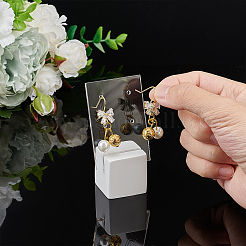 2 шт. 2 акриловых подставки для сережек&nbsp;EDIS-CA0001-01