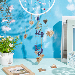 12шт 2 стиля латунные подвески&nbsp;KK-NB0003-92LG