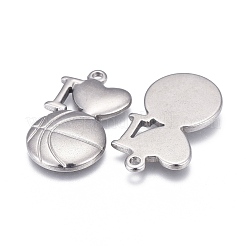 Подвески из нержавеющей стали 304&nbsp;LS-STAS-F249-18P