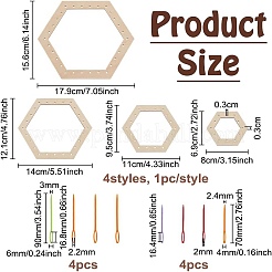 Деревянная доска для вязания крючком&nbsp;TOOL-FG0001-31A