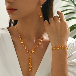 Винтажные латунные круглые браслеты с кисточками&nbsp;TN8845