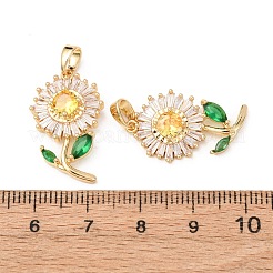 Латунные микро проложить кубического циркония подвески&nbsp;KK-F917-07G