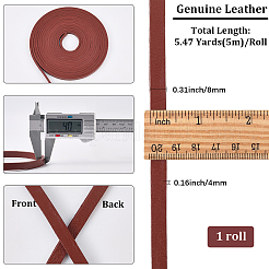 5 м коровьей кожаный шнур&nbsp;WL-GF0001-26C-02