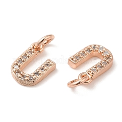 Латунь микро проложит класс Aaa кубического циркония подвески&nbsp;LS-ZIRC-P067-11RG-U-NR