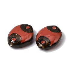 Фарфоровые бусины ручной работы&nbsp;PORC-K012-03