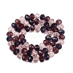 Прозрачные стеклянные бусины&nbsp;GLAA-T023-09C