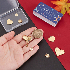 10 шт. 5 стиля подвески из нержавеющей стали 304&nbsp;STAS-SC0008-83