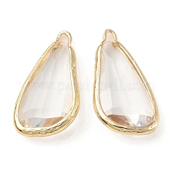 Латунь со стеклянными подвесками k9&nbsp;KK-C024-06KCG