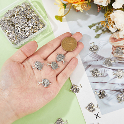 Сплавочные подвески тибетского стиля&nbsp;FIND-DC0006-12C