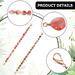 2 шт. 2-х цветные цепочные ремни для сумок&nbsp;AJEW-BM0001-09