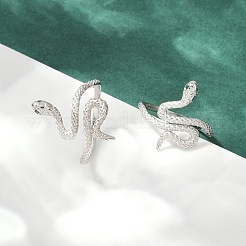 925 кольцо из стерлингового серебра&nbsp;RJEW-D315-01P