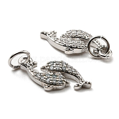 Стойки обшивки латунь микро проложить Циркон подвеску&nbsp;KK-F856-06P