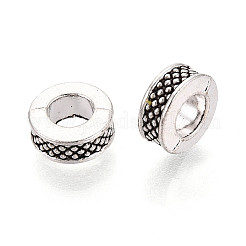 Европейские сплавочные бусины тибетского стиля &nbsp;TIBEB-T005-07S