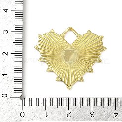 Текстурированные латунные подвески&nbsp;KK-M322-19G