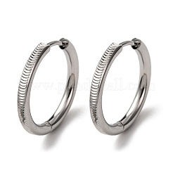 Серьги-кольца из нержавеющей стали 304&nbsp;EJEW-D331-09P