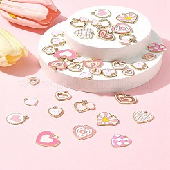 36шт 13 стиля сплава эмалевые подвески&nbsp;ENAM-FS0002-17