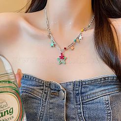 Ожерелья с подвесками из звездчатого сплава для женщин&nbsp;FS-WGC6B3D-01