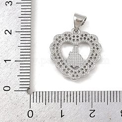 Латунные микро проложить кубического циркония подвески&nbsp;KK-P323-11A-P01