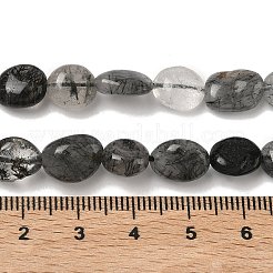 Натуральный турмалированный кварц / черный рутиловый кварц&nbsp;G-K396-B01-01