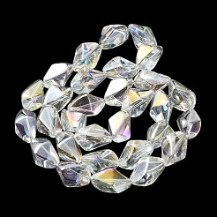 Гальванизируйте прозрачное стекло бисер нитей&nbsp;EGLA-E060-01A