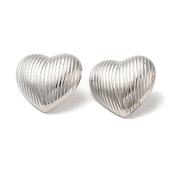 Серьги-гвоздики из нержавеющей стали 304&nbsp;EJEW-D100-05P