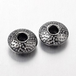 Тибетском стиле сплав Шарики прокладки&nbsp;TIBEB-R011-B-FF