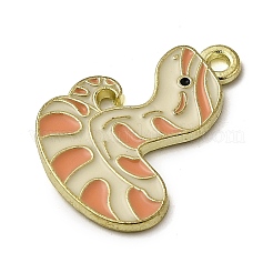 Золотили эмали сплава подвески&nbsp;ENAM-L049-01G-11