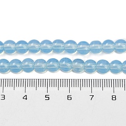 Выпечка окрашенные стеклянные бусины пряди&nbsp;DGLA-Q023-6mm-DB46