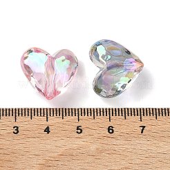 Уф-покрытие прозрачные акриловые бусины&nbsp;OACR-D038-02B