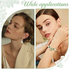 200 шт. акриловые колпачки для бусин&nbsp;OACR-SC0001-83B