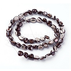 Нити бусин из ракушек&nbsp;X-SSHEL-E571-45B