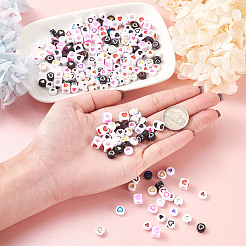 Непрозрачные акриловые бусины&nbsp;MACR-TA0001-12