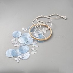 Окрашенные натуральные ракушки&nbsp;HJEW-WH20010-13B