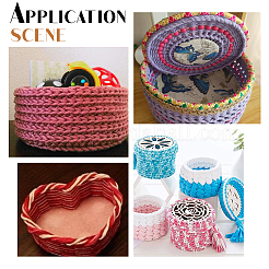 12 комплект из 4 деревянных донышек для корзин&nbsp;DIY-GF0004-76