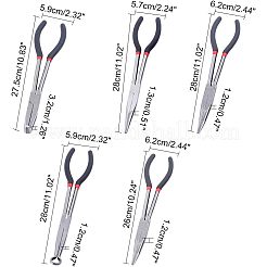 45 # набор удлиненных плоскогубцев для ювелирных изделий из углеродистой стали&nbsp;PT-WH0005-05
