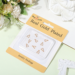 12 шт. 925 поручни для ледоруба из стерлингового серебра&nbsp;STER-BBC0008-38