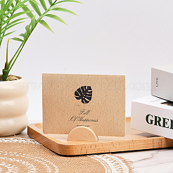 24шт держатель для визитных карточек из сосны&nbsp;DJEW-SP0001-21A-02