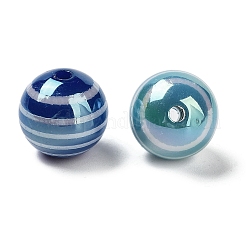 УФ-покрытие радужными переливающимися акриловыми бусинами&nbsp;OACR-F009-05