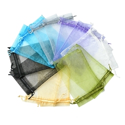 50 шт. мешочки из органзы для хранения ювелирных изделий&nbsp;OP-FS0001-05D