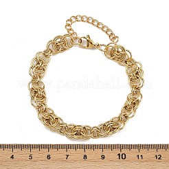 Браслеты-цепочки из нержавеющей стали 304 для женщин&nbsp;BJEW-Z143-17G