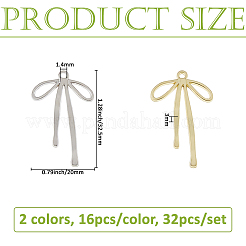 Подвески из сплава 32шт 2 цветов&nbsp;FIND-FH0011-92