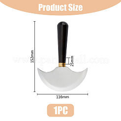 Стальной кожевенный нож TOOL-WH0053-25P