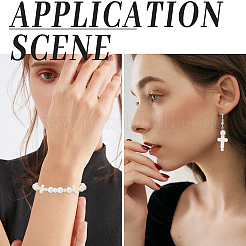 300 шт. Абс пластик имитация жемчуга бусины&nbsp;OACR-SC0002-02