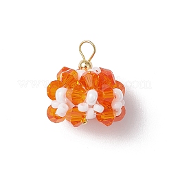 Стеклянные подвески&nbsp;PALLOY-MZ00673-05